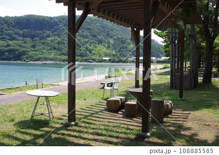 隠岐の島町中村海水浴場の景色 108885585