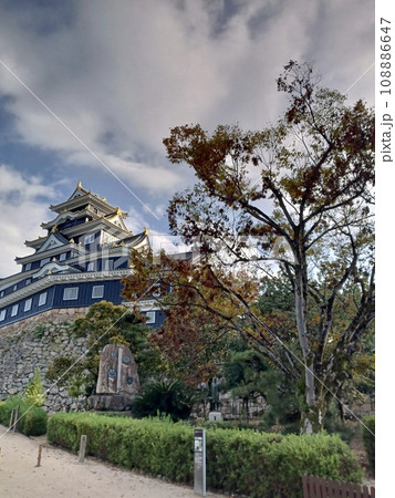烏城、岡山城、大名庭園、後楽園、月見櫓、西之丸西手、旭川河口、宇喜多秀家 烏城、岡山城、大名庭園、後楽園、月見櫓、西之丸西手、旭川河口、宇喜多秀家 108886647
