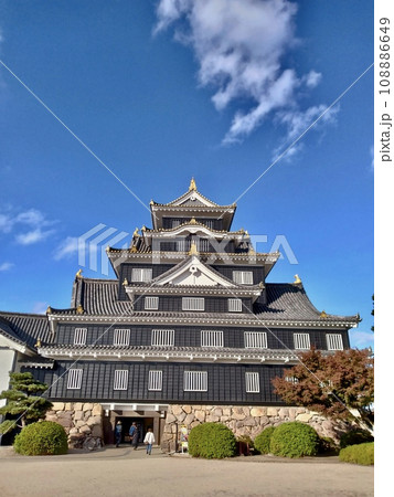 烏城、岡山城、大名庭園、後楽園、月見櫓、西之丸西手、旭川河口、宇喜多秀家 烏城、岡山城、大名庭園、後楽園、月見櫓、西之丸西手、旭川河口、宇喜多秀家 108886649