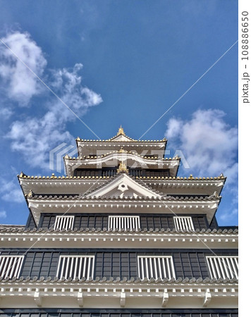 烏城、岡山城、大名庭園、後楽園、月見櫓、西之丸西手、旭川河口、宇喜多秀家 108886650