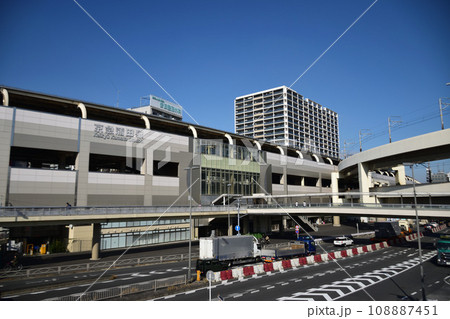 三階建て構造の京急蒲田駅 三階建て構造の京急蒲田駅 108887451