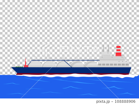 海を航行するエネルギータンカー船 108888906