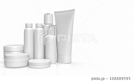 The Cosmetics Package for beauty or skin care concept 3d rendering. 108889595