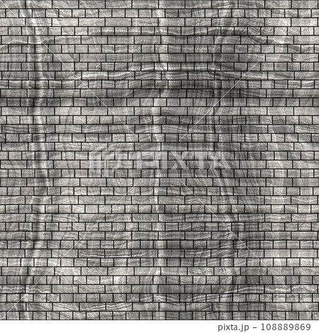 Art brick drawing. White and grey brick wall seamless background- texture pattern for continuous replication. Art brick drawing. White and grey brick wall seamless background- texture pattern for continuous replication. 108889869