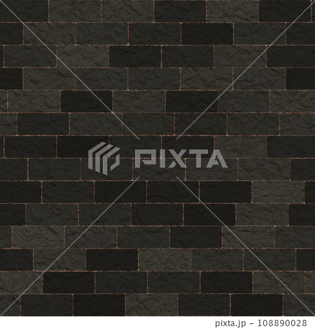 Square geometric seamless pattern. Fashion graphic background design. Modern stylish abstract texture. 108890028