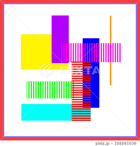 Abstract figures texture. Modern stylish abstract texture. 108891036