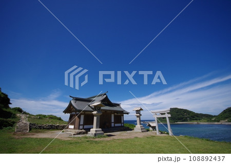 宗像大島　世界遺産　沖津宮遥拝所 108892437