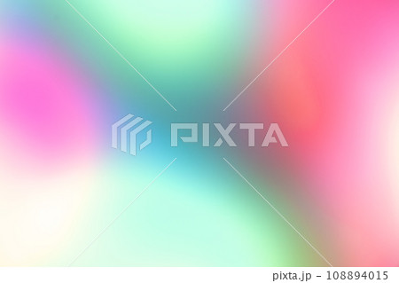 背景素材　グラデーション　多彩　レインボー 108894015