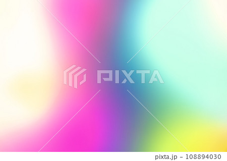 背景素材　グラデーション　多彩　レインボー 108894030