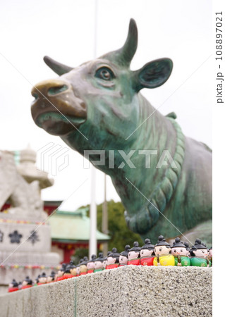 名古屋三大天神～上野天満宮　撫で牛5 108897021