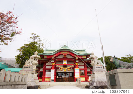 名古屋三大天神～上野天満宮　拝殿6 108897042