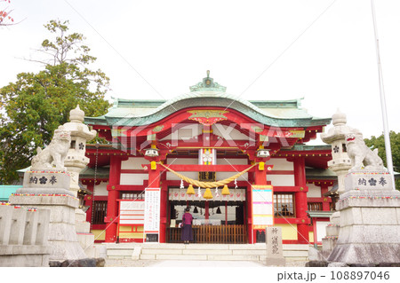 名古屋三大天神～上野天満宮　拝殿2 108897046