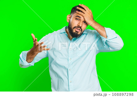 Young sad man loses becoming surprised by lottery results, bad fortune, loss, unlucky fortune news Young sad man loses becoming surprised by lottery results, bad fortune, loss, unlucky fortune news 108897298