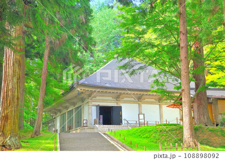 東北・平泉・関山の中尊寺、見学のハイライトの金色堂覆堂(6) 東北・平泉・関山の中尊寺、見学のハイライトの金色堂覆堂(6) 108898092