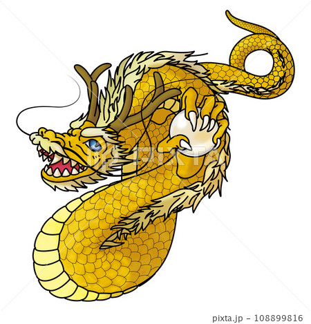 金色の龍 108899816