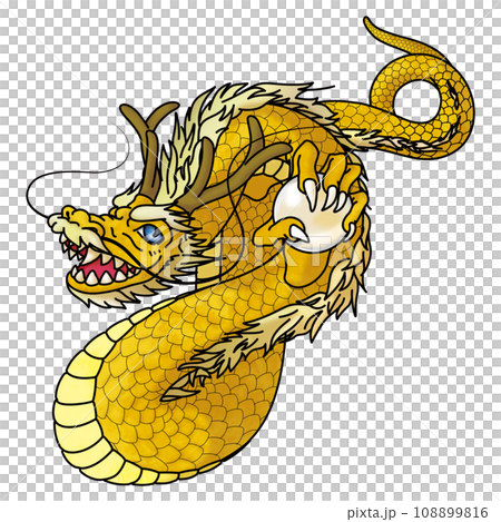 金色の龍 108899816