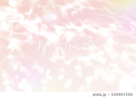 背景素材_光_水_ピンク 背景素材_光_水_ピンク 108901508