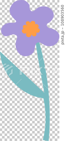 Set of abstract decorative shapes, fastel colors. 108903560