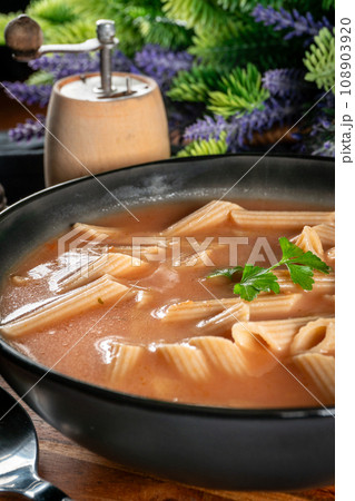 Tomato soup. 108903920
