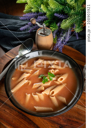 Tomato soup. 108903921