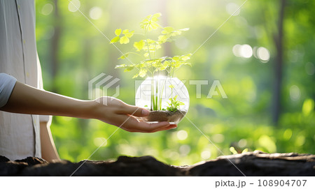 地球環境イメージ　背景素材 108904707