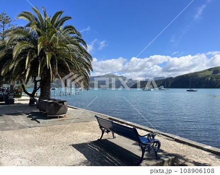 landscape in Akaroa, Christchurch, New Zealand 108906108