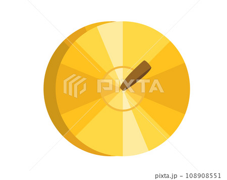 シンバルをイメージしたイラスト 108908551