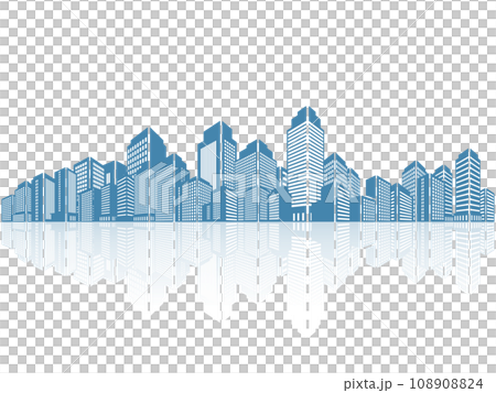 摩天大樓大城市背景素材 摩天大樓大城市背景素材 108908824