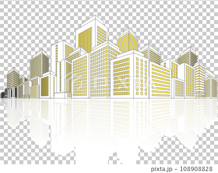 高層ビル 大都市 背景素材 高層ビル 大都市 背景素材 108908828