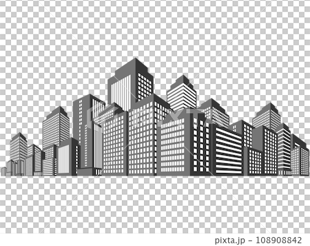 高層ビル 大都市 背景素材 高層ビル 大都市 背景素材 108908842
