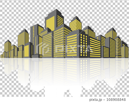 高層ビル 大都市 背景素材 高層ビル 大都市 背景素材 108908848