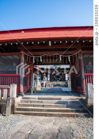 上野國一社八幡宮　隋神門　群馬県安中市 108910289