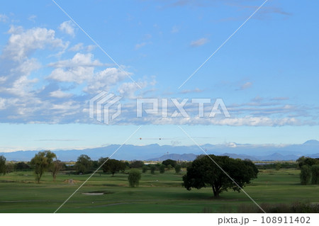 日本　渡良瀬遊水地の風景 108911402