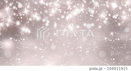 雪　クリスマス　冬　光　背景 108911915