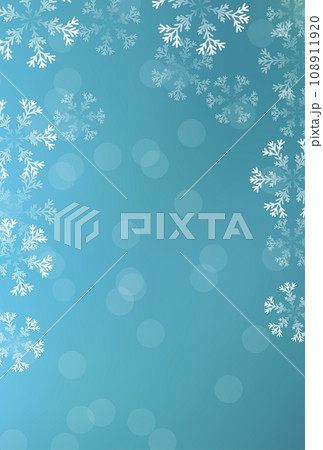 雪　クリスマス　冬　光　背景 108911920