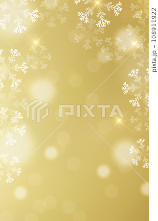 雪　クリスマス　冬　光　背景 108911922