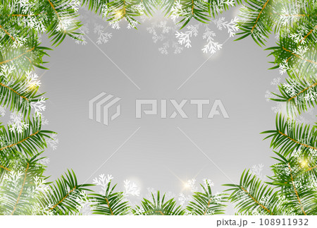 雪　クリスマス　冬　光　背景 108911932