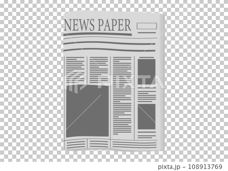 アメリカの新聞紙 108913769