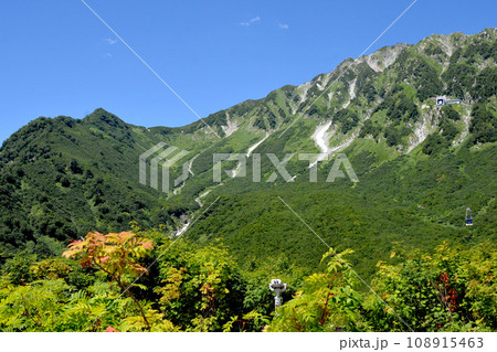 富山県中新川郡立山町_黒部平から西側景色11_2023年8月 富山県中新川郡立山町_黒部平から西側景色11_2023年8月 108915463