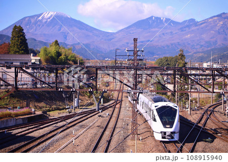 日光市　東武鉄道　東武日光駅から下今市駅に到着したスペーシアX 108915940