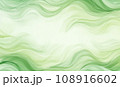 AI-generated content. Green wavy marble aquarel background. Modern art. Invitation wedding template. 108916602