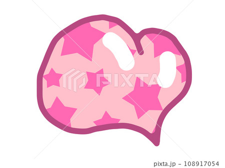 Hand drawn heart doodle. 108917054