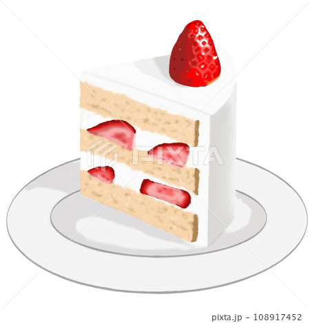 苺ショートケーキ 苺ショートケーキ 108917452