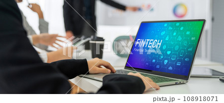 Fintech financial technology software for modish business Fintech financial technology software for modish business 108918071