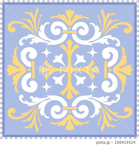 スペインタイルデザイン 108919324