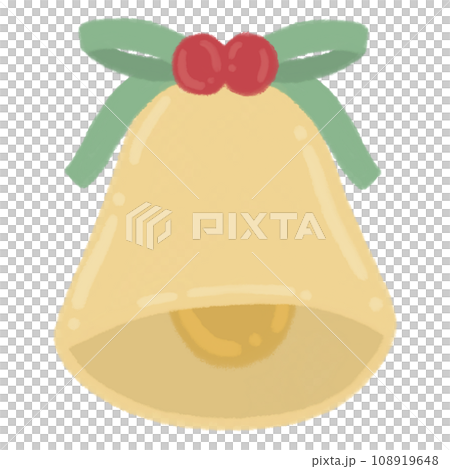 Christmas Bell With Holly Cherry And Ribbon Cartoon illustration For Christmas Festival Christmas Bell With Holly Cherry And Ribbon Cartoon illustration For Christmas Festival 108919648