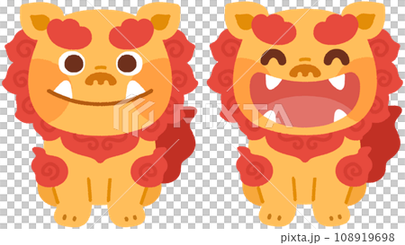 風獅爺（一對） 108919698