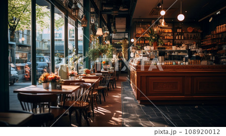 カフェの店内 カフェの店内 108920012