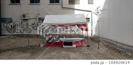 工事現場の地鎮祭 工事現場の地鎮祭 108920614