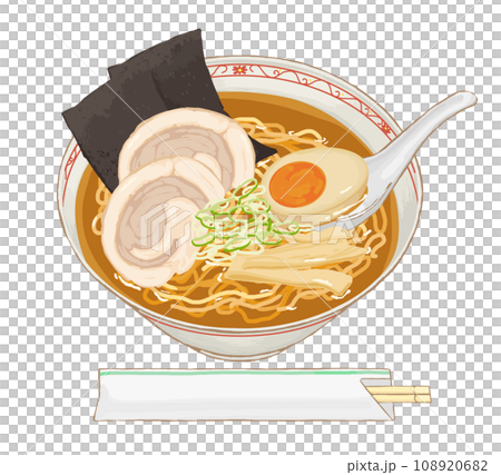 ラーメンのベクターイラスト ラーメンのベクターイラスト 108920682